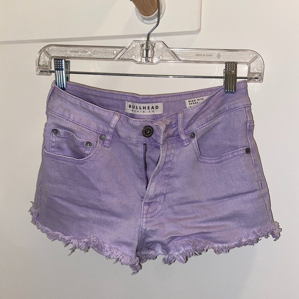 BullHead Purple Shorts